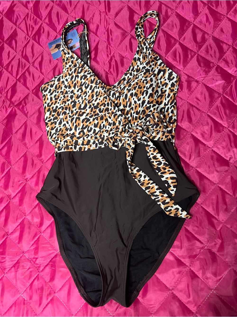 Leopard swimsuit (S)